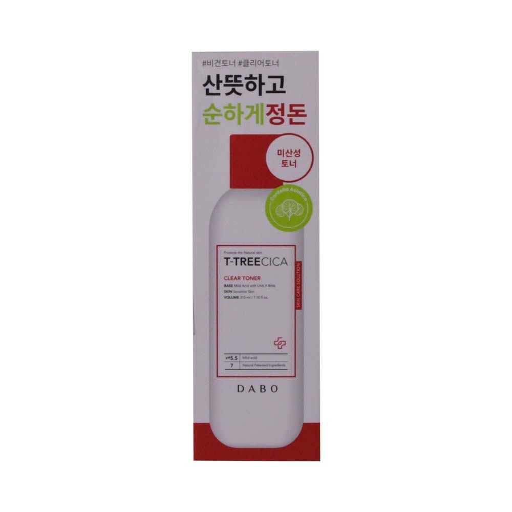 Dabo T-Tree Cica Clear Toner 210ML