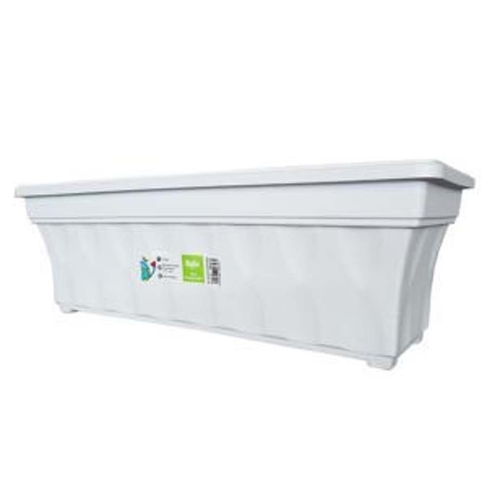 BABA BI-529 Planter Box  White 622170