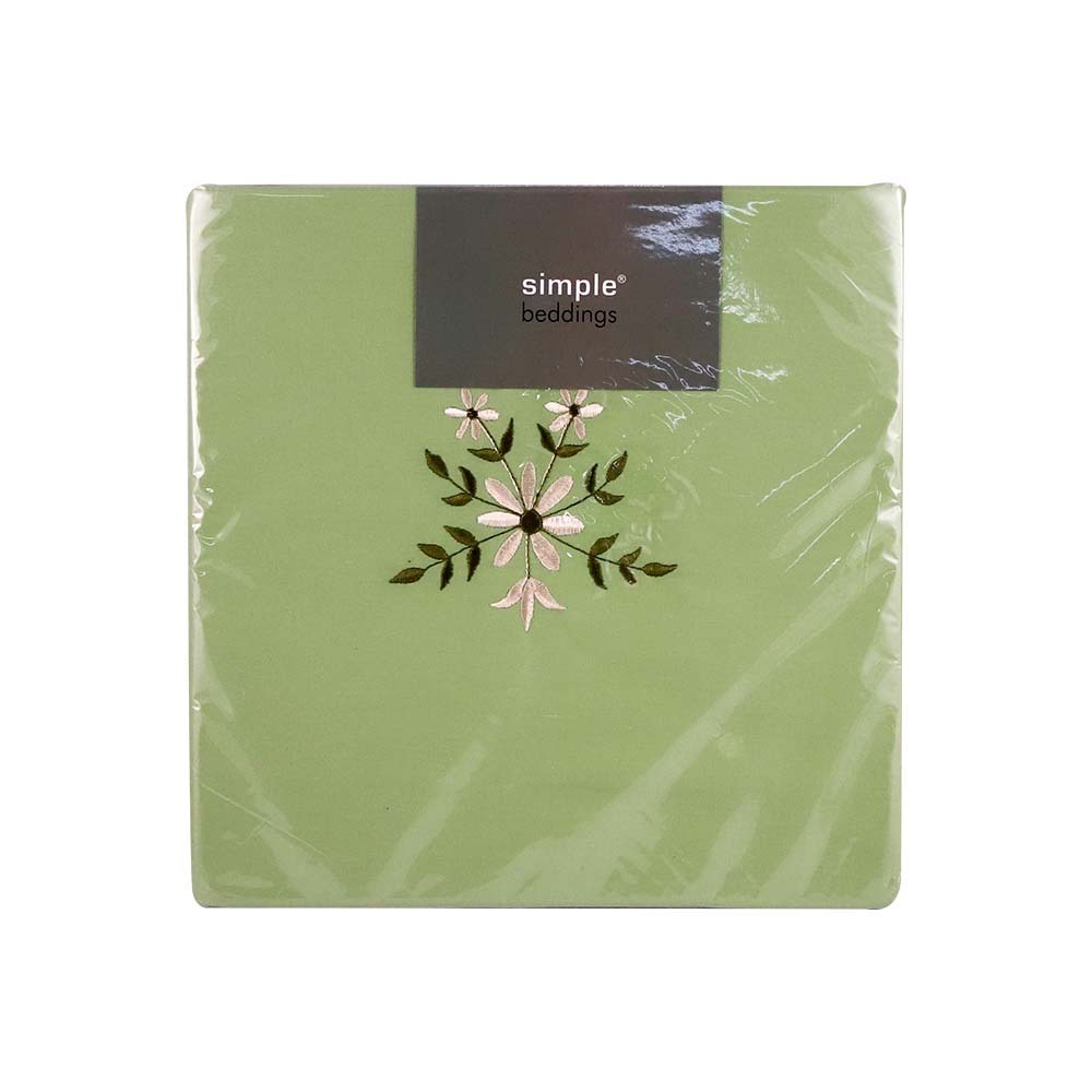 Simple Pillow Case 2PCS 19.5x29.5in Sage Green(Fit)