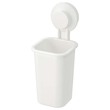 Ikea Tisken Toothbrush Holder With Suction Cup, White 503.812.95