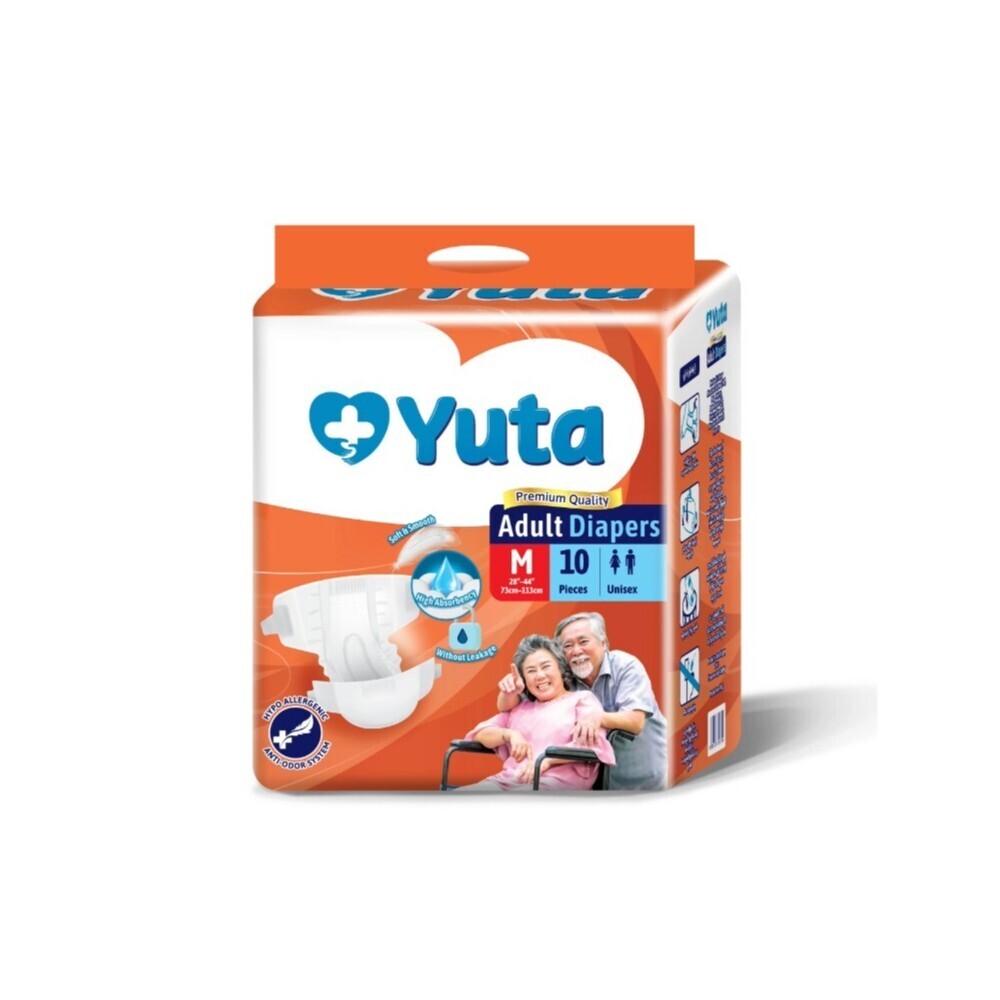 Yuta Adult Diaper Tape 10PCS (Medium) Unisex
