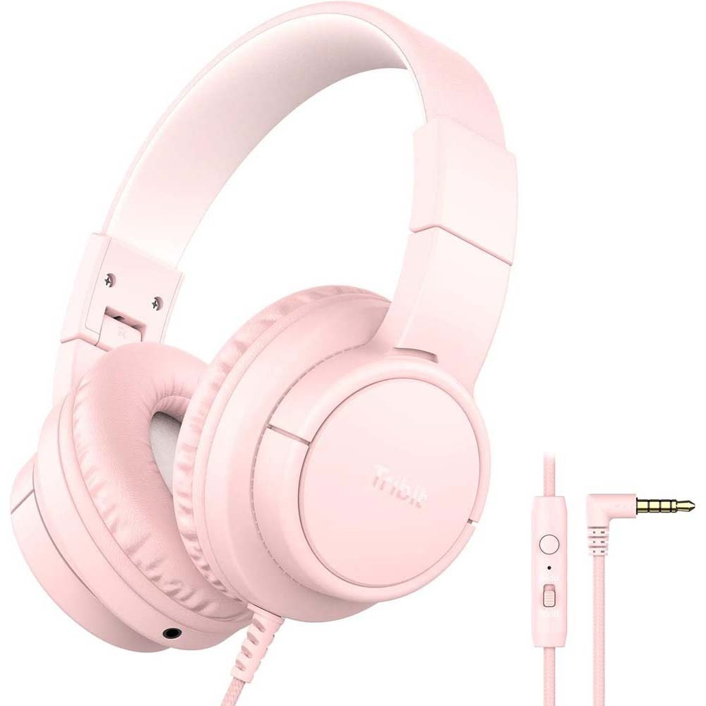 Tribit KH01 Starlet01 Kids Wired Headphone (3.5MM)23010001 Pink