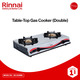 Rinnai Table-Top Gas Cooker RI-522MM Silver