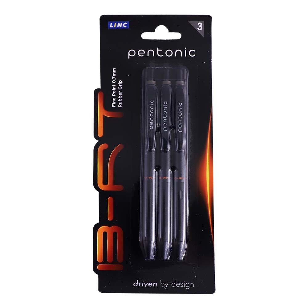 Linc Pentonic B-Rt Ball Pen 3PCS Black