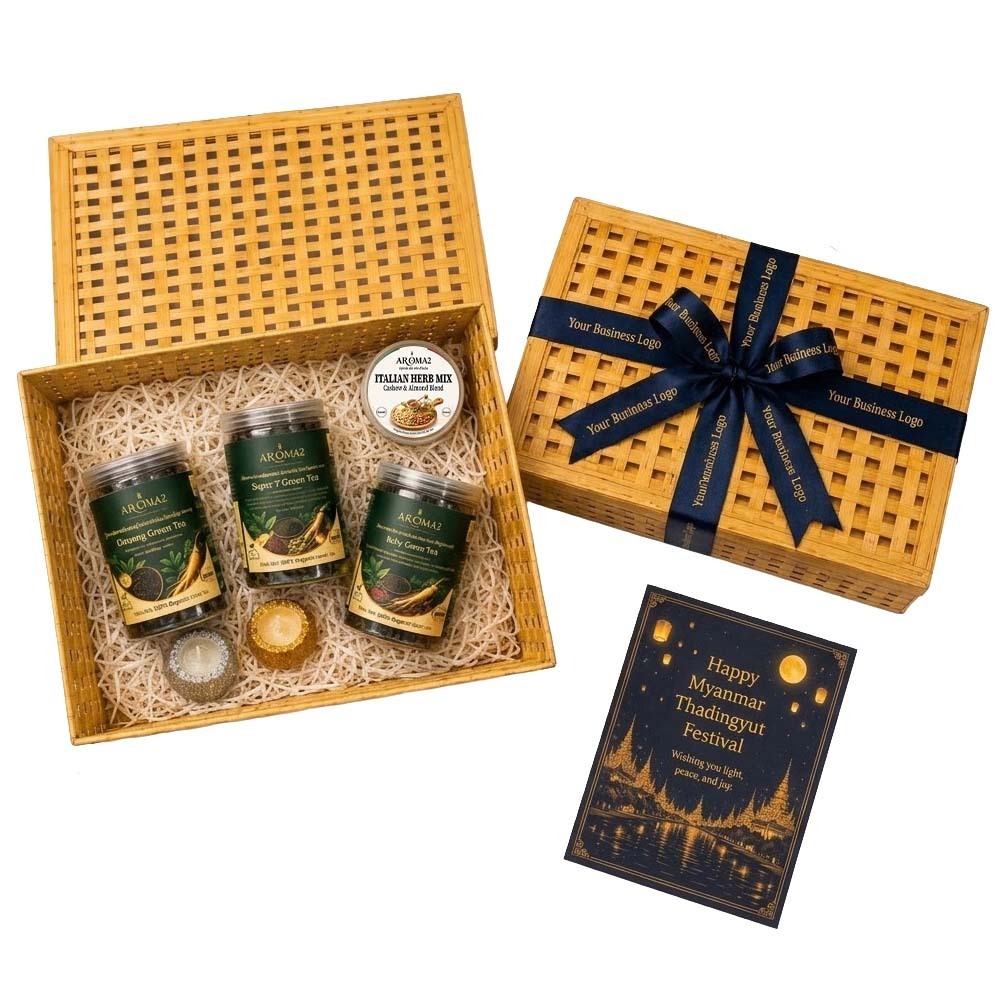 Aroma 2 - Luxury Tea & Premium Gifting Thadingyut Gift Set 3B
