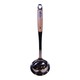 FF Steel Soup Ladle With Wooden Handle