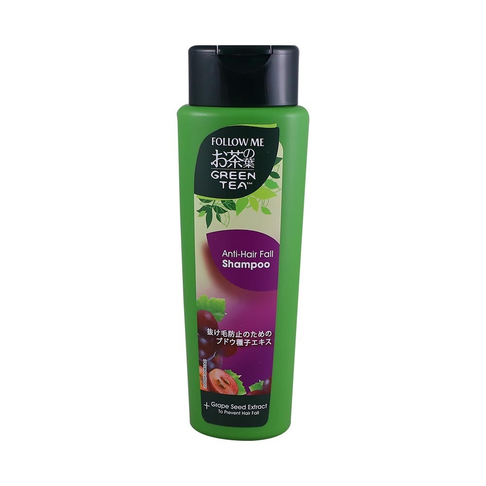 Follow Me Green Tea Anti-Hair Fall Shampoo 170ML (Grape Seed Extract)