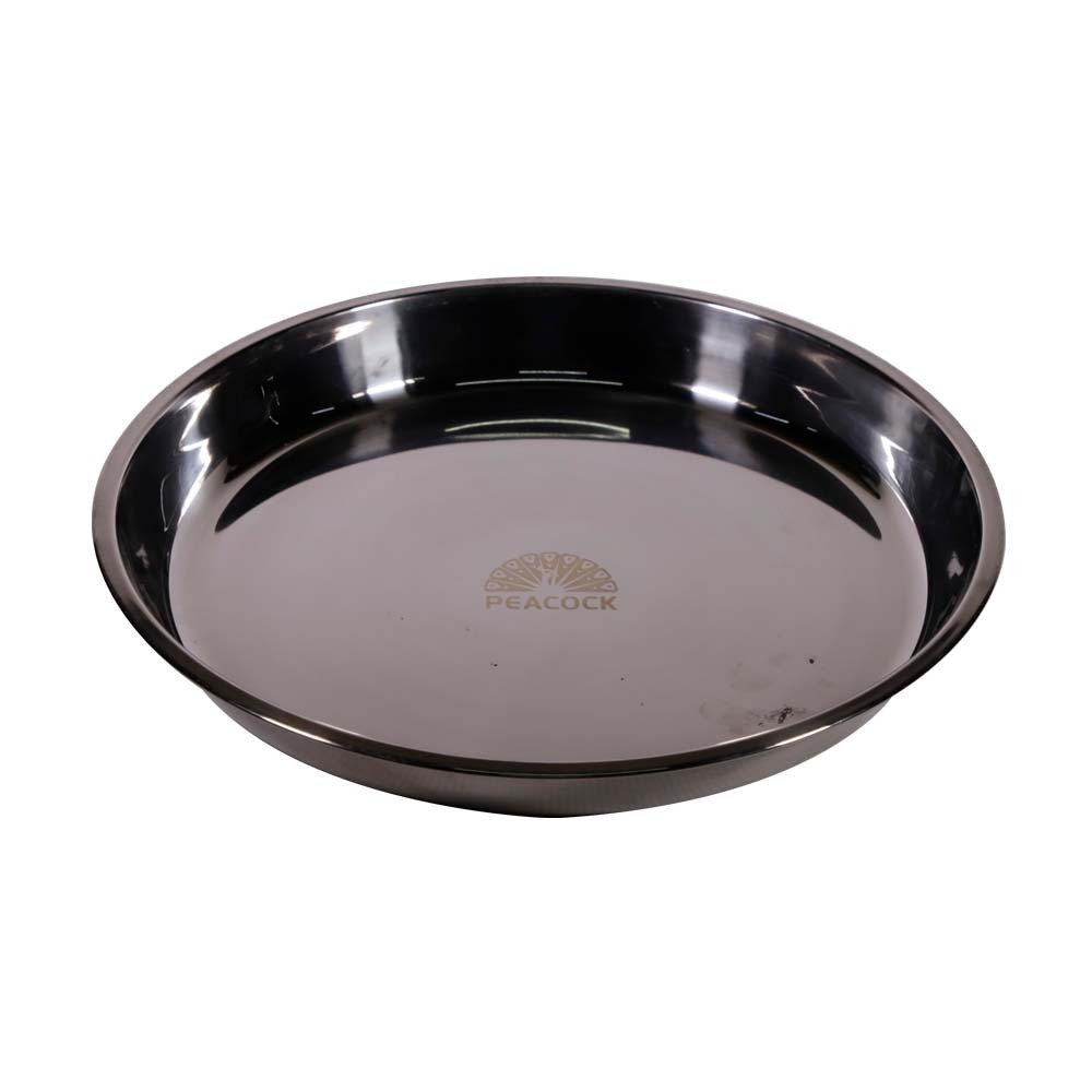 Peacock Round Baking Tray 36cm