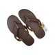 Sin Pauk Men Leather Slipper SPM-022 Brown (No-42)
