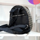 Konoko Circle Backpack Black Tweed K1018