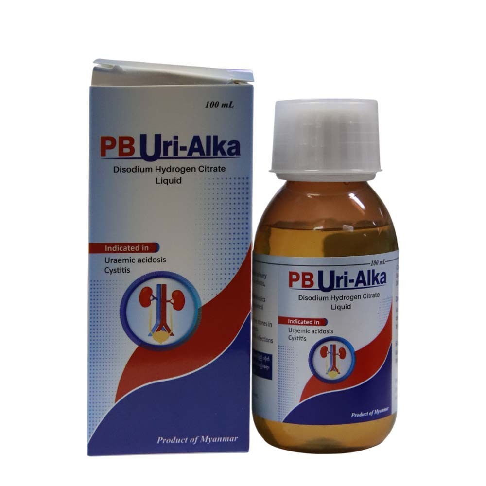 PB Uri-Alka Disodium Hydrogen Citrate Liquid 100ML