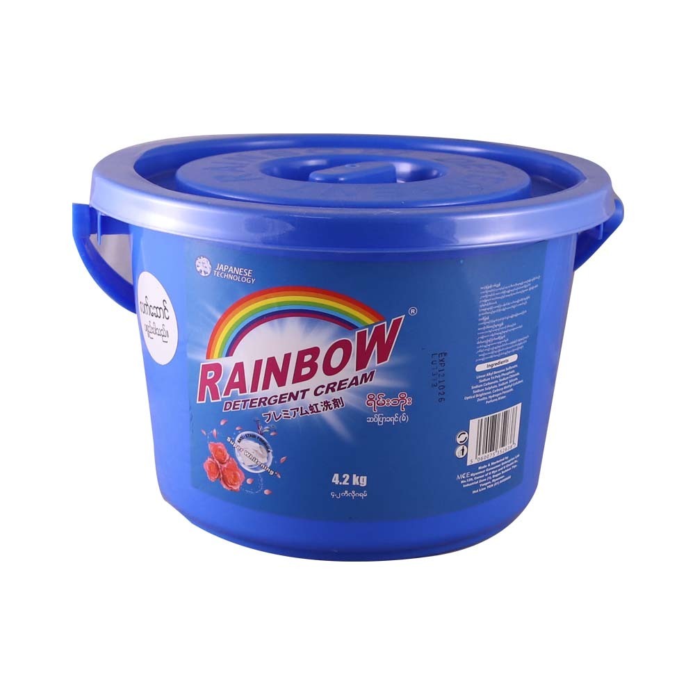 Rainbow Detergent Cream Super Whitening  4.2KG