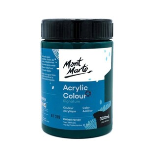 Mont Marte Acrylic Colour Paint Signature 300ML Grey