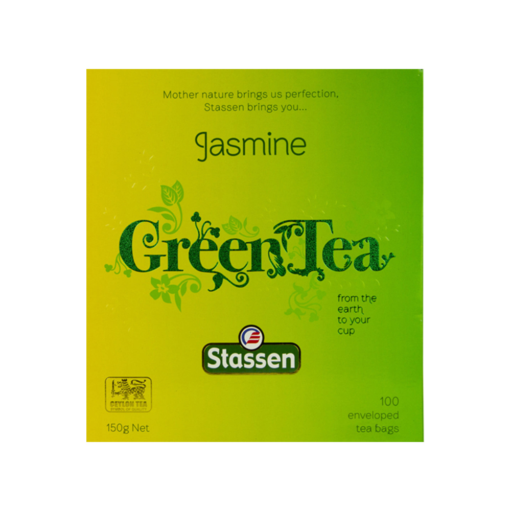 Stassen Jasmine Green Tea (1.5Gx100Bag)