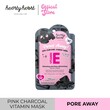 Hearty Heart Vitamin Serum Mask Pink Charcoal 18G