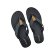 Sin Pauk Men Leather Slipper SPM-024-A B-25 Black (No-46)