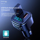 Konfulon C-78 (Fast Charging 18W Bluetooth Car Charger) / Black