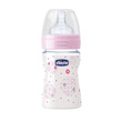 Chicco Baby Well-Being Feeding Bottle Pink (0 Month+) 150 ML