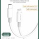 JA-016    QINGYA Series PD20W Fast Charge Data Cable (1 meter) (Type-C to Lightning) White