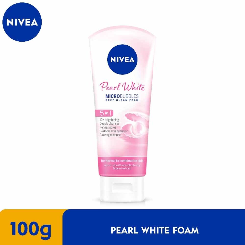 Nivea Facial Foam White Pearl 100G NO.84217