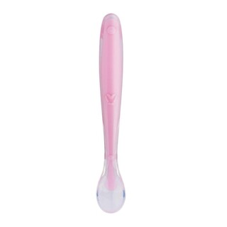Baby Cele Gentle Silicone Spoon Pink 12037