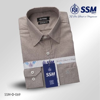 Oxford Shirt Long Sleeve Large (True Black) SSM-O-P-L-028