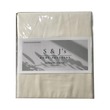 S&J Double Bed Sheet Cream  SJ-01-49
