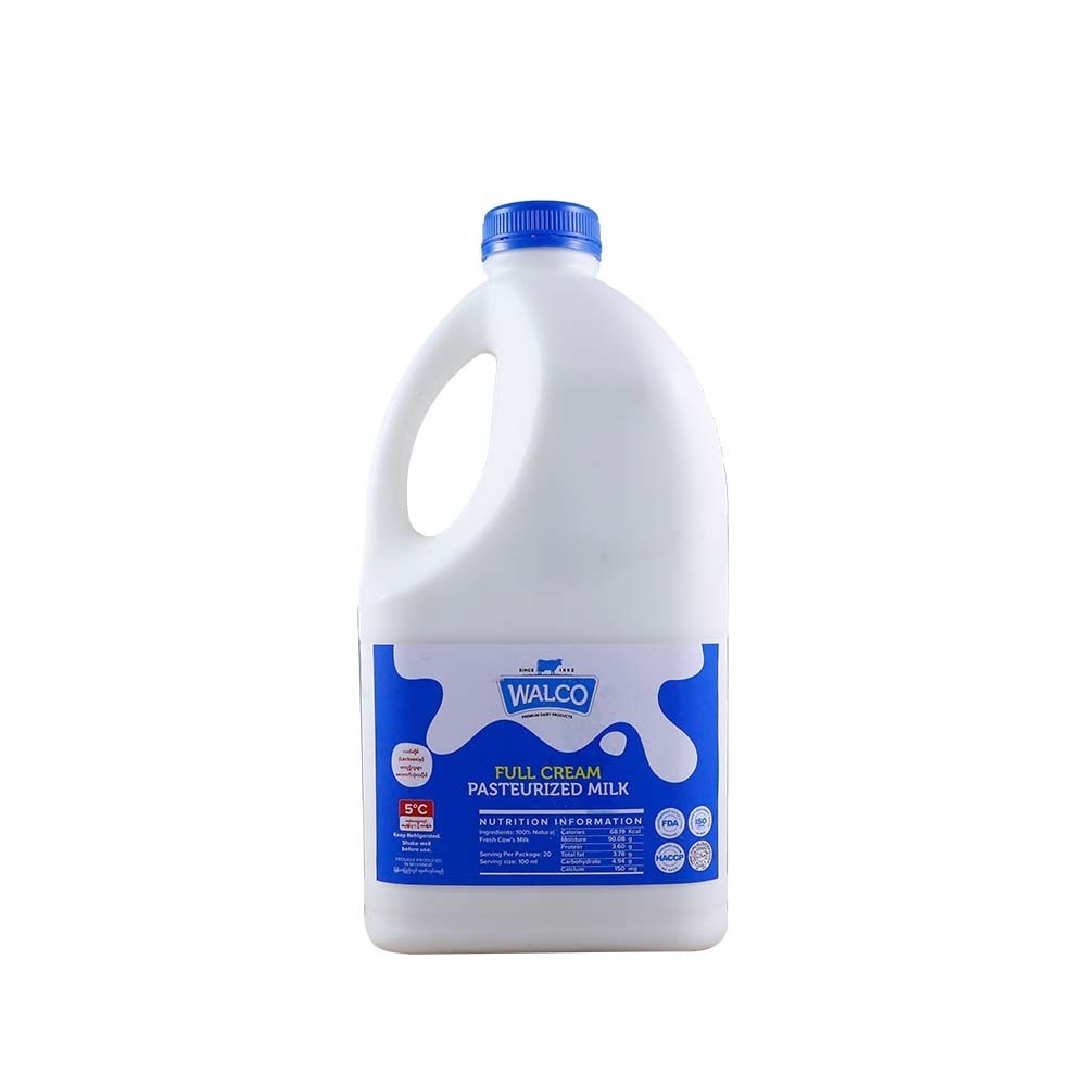 Walco Milk Full Cream 2LTR