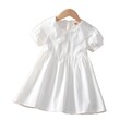 Girl Dress G50062 White (8 to 9) Years CMO11