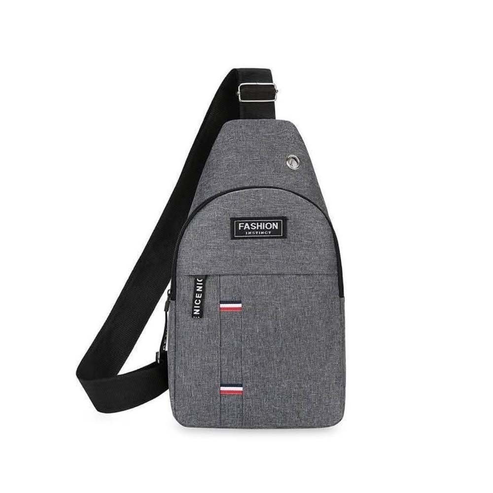 Cross Body Bag with Earphone Hole (Random)