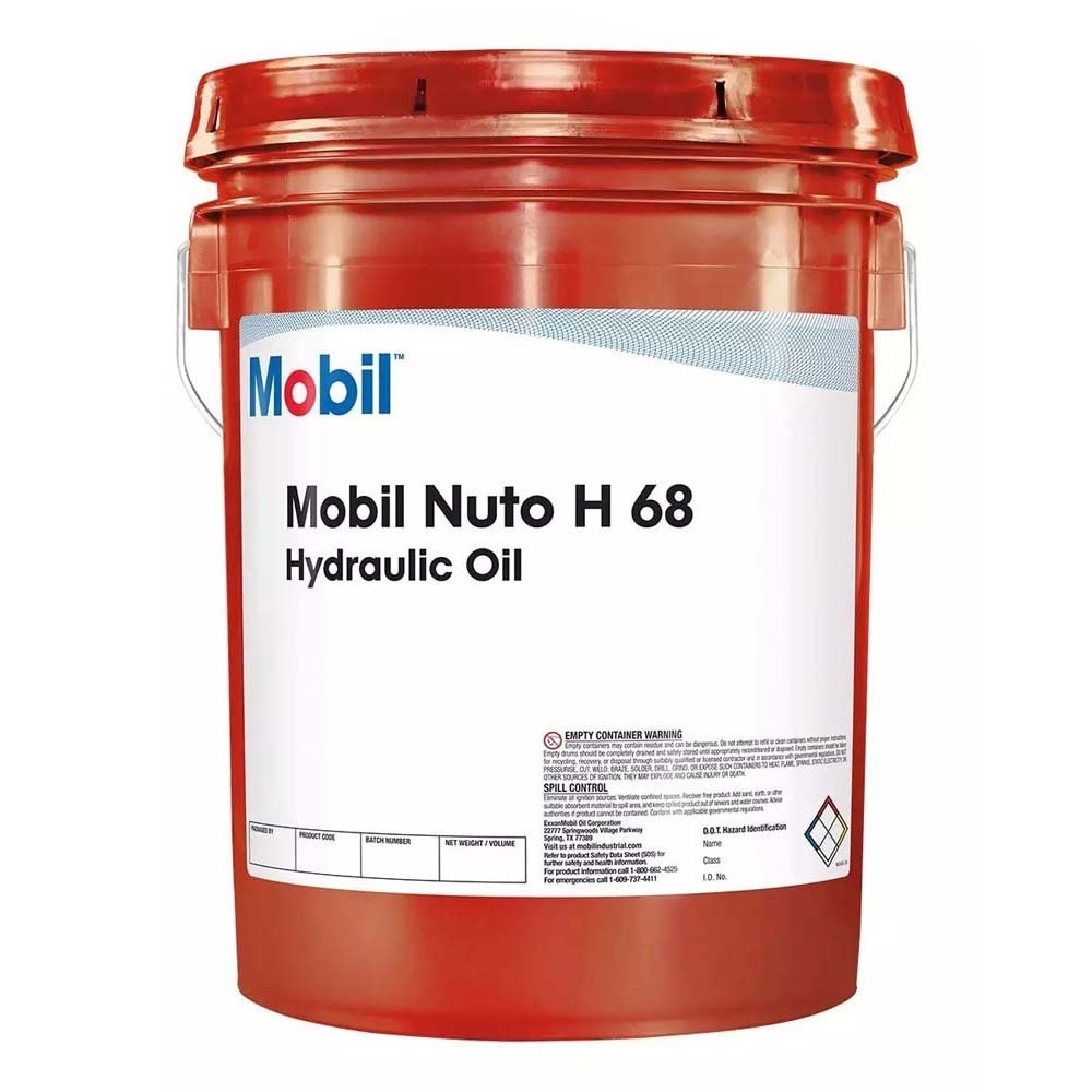 Mobil Nuto H 68 20L Hydraulic Oil 121295