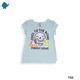 Max & Mia Girl Printed T-Shirt T02 Green 7T