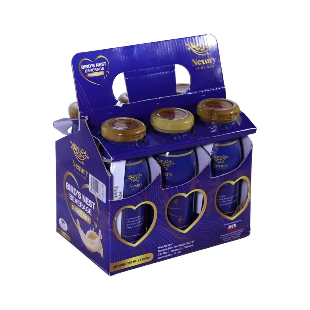 Nexury Bird's Nest Sugar Free 45ML x 6