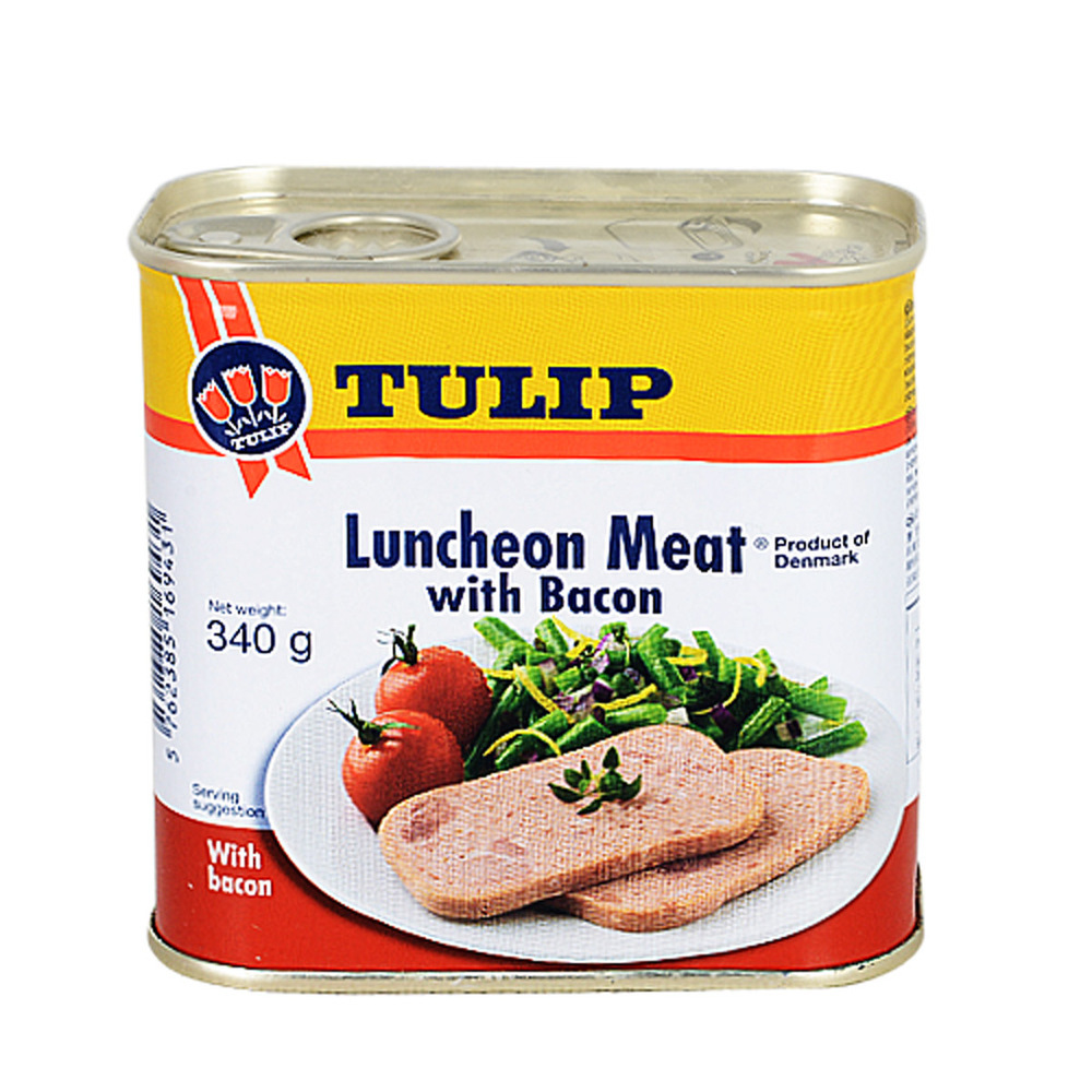 Tulip Pork Luncheon Meat With  Bacon 340G