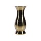 MYBS Steel Flower Vase Gold 10in