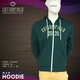 Cottonfield Men Hoodie with zip C20 (Large)