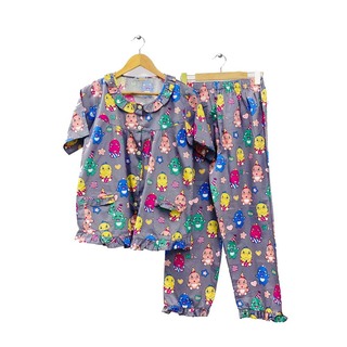 Sleepjamas Poe Cotton Free Size (SL) Design-9 PFSL09