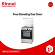Rinnai Free Standing Gas Oven RFG-GE64DS-F Silver