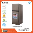 T-Home Refrigerator 180 Liter, Two Door TH-RG180KDD-GR