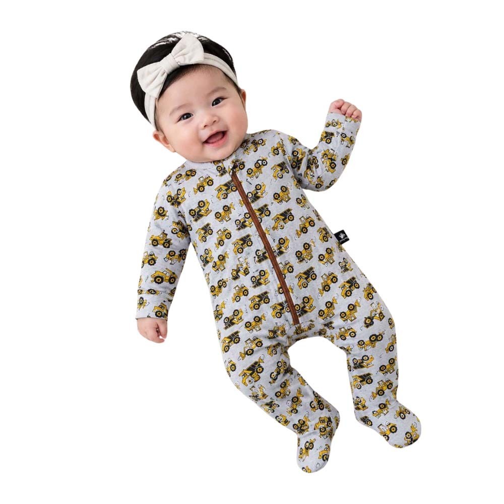 Khay May Baby Sleeper Grey Medium (3-6m)