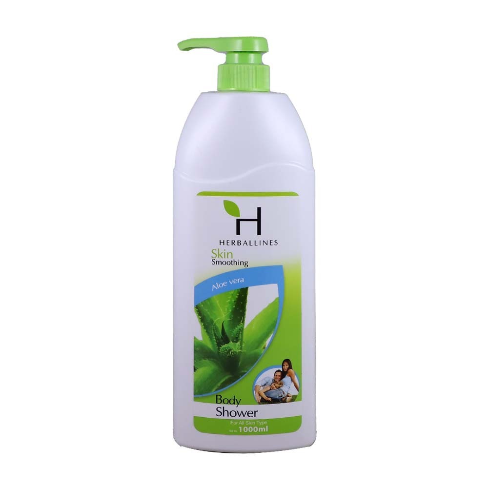 Herballines Shower Aloevera 1000ML