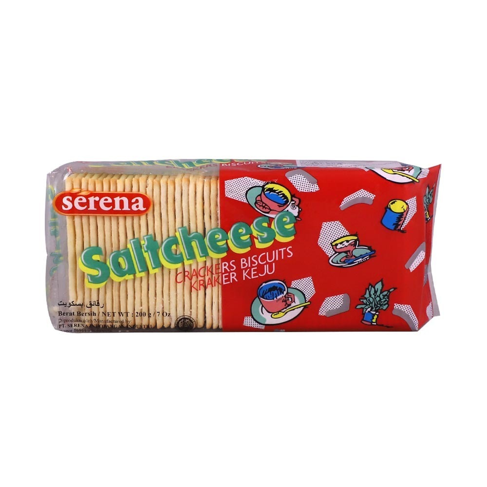 Serena Saltcheese Crackers Biscuits 200G