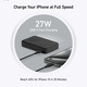 Anker MagGo Power Bank 10K Qi2 15W Ultra-Fast Magnetic Charging With Smart Display – Black - A1654P12