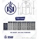 Oxford Shirt Long Sleeve SSM-O-P-L-051 (Light Sky Blue) Extra Large