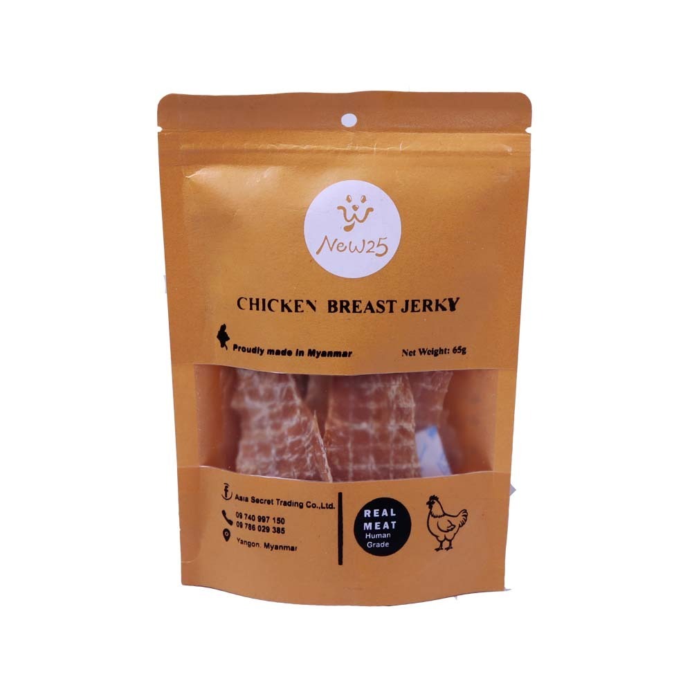 New25 Dog Snack Chicken Jerky 65G