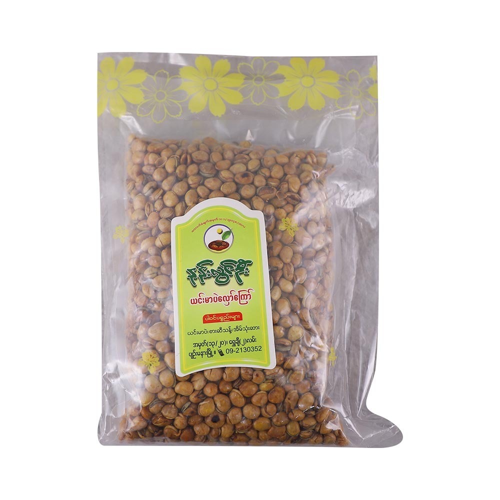 Nan Lwin Oo Yinnmar Fried Roasted Lablab Bean 400G
