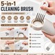 KPT 5 in 1 Cleaning Brush (White) KPTCL00152