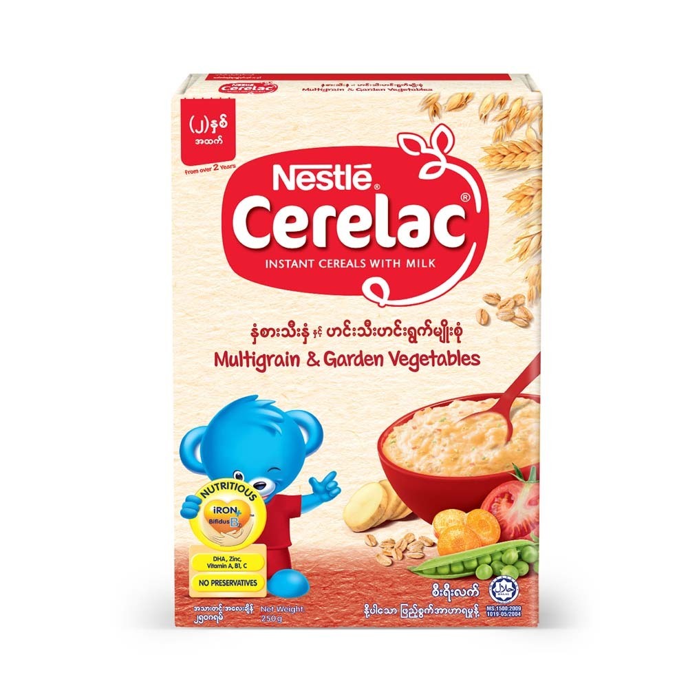 Nestle Cerelac Multi Grain&Garden Veg 250G