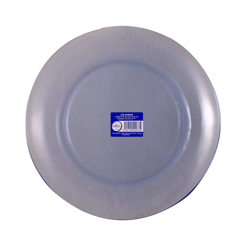 Duralex Lys Marine Dinner Plate 23.5CM