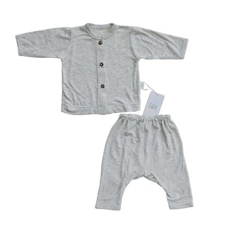 TC10212M Tiny Cozy Baby Comfy Set Light Grey